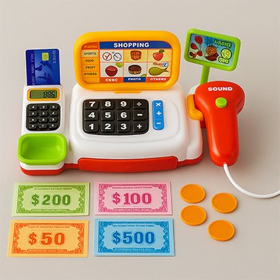 Caisse enregistreuse jouet