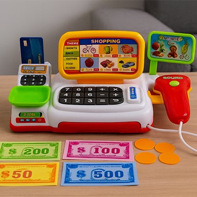 Caisse enregistreuse jouet