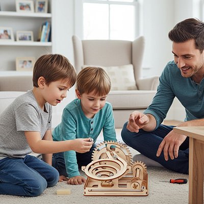 Puzzle bois 3D
